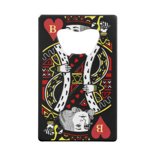 King of Hearts Design Flaschenöffner