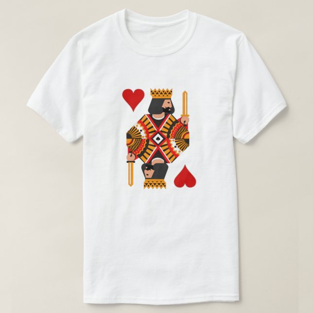 King of Hearts T - Shirt (Design vorne)