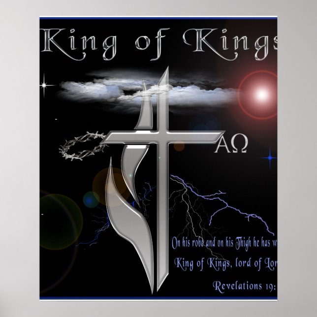 King of King Christlich Poster (Vorne)