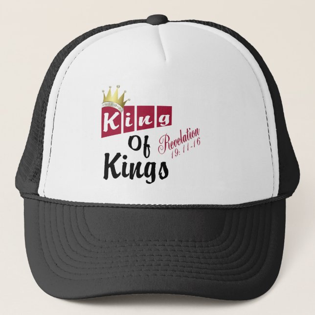 King of Kings Cap Truckerkappe (Vorderseite)