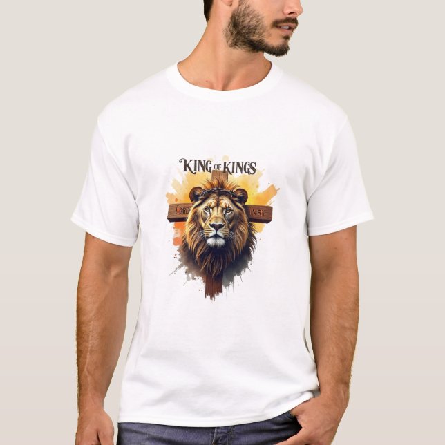 King of Kings Christian T-Shirt (Vorderseite)