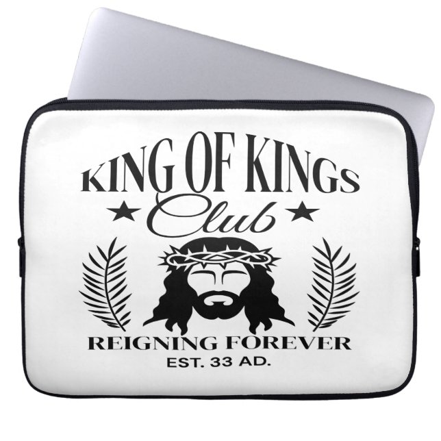 King of Kings Club Laptopschutzhülle (Vorderseite)