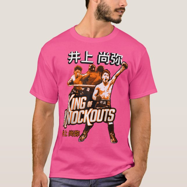 King of Knockouts - Naoya Inoue Tribut für die Zuk T-Shirt (Vorderseite)