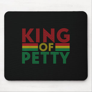 King of Petty Afrocentric American Junetee Mousepad