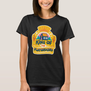 King of Playground Zurück zur Schule glücklicher e T-Shirt