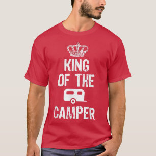 King of the Camper Funny Camping Geschenk Weihnach T-Shirt