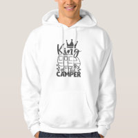 King of the Camper Funny Quote Camping Sprichwort