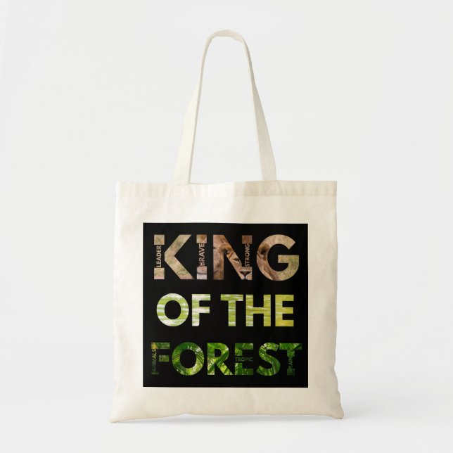 King of the Forest Tragetasche (Vorne)