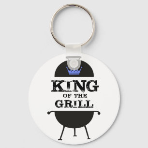King of the Grill, Black Blue Crown Schlüsselanhänger