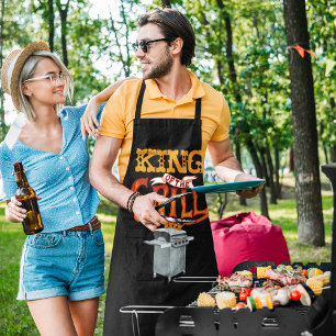 King of the Grill Graphic Schürze