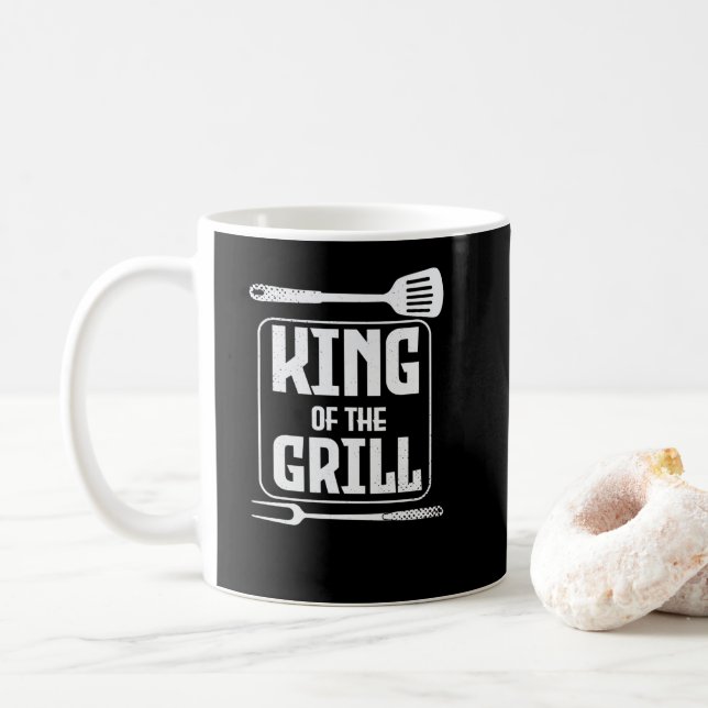 King of the GRILL Kaffeetasse (Mit Donut)