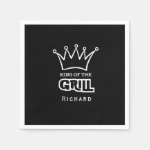 King of the Grill, mit Monogramm GRILLEN