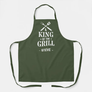 King of The Grill Personalisierte GRILLEN Schürze