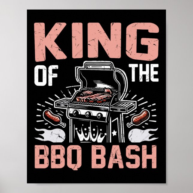 King of the Grillen Bash Grillen Party Poster (Vorne)