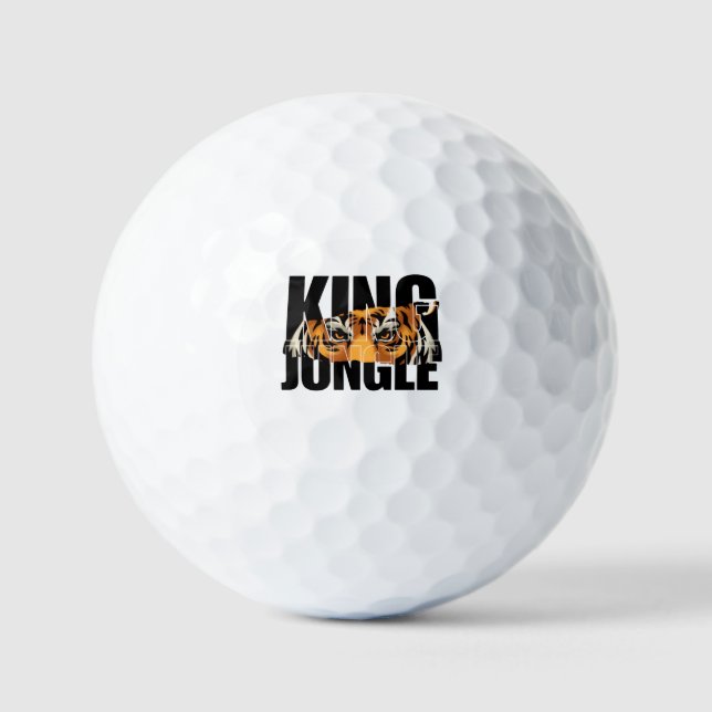 King of the Jungle Golfball (Vorderseite)