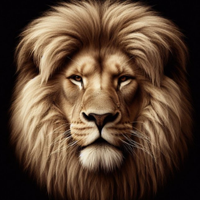 King of The Jungle - King Lion Decoupage Paper Seidenpapier (Von Creator hochgeladen)