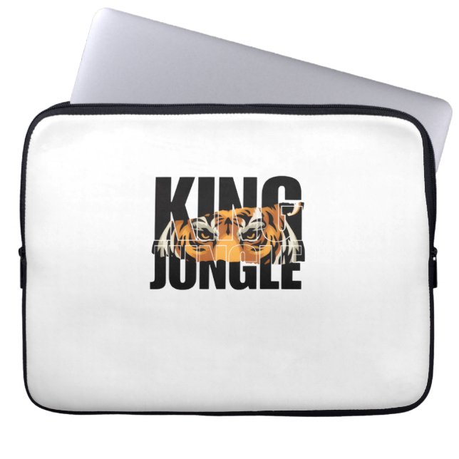 King of the Jungle Laptopschutzhülle (Vorderseite)