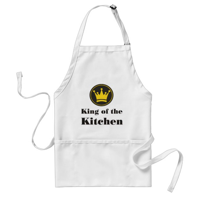 king of the kitchen schürze (Vorne)