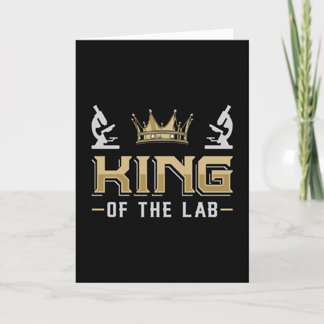 King of the Labrador Laboratory Technician Labrado Karte (Vorderseite)