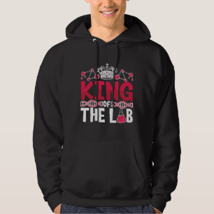 King of the Labrador Tech Laboratory Technician Sc Hoodie