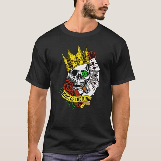 King of the Ring  Texas Hold 'em Poker T-Shirt (Vorderseite)