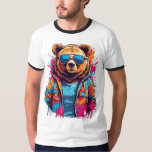 King of the Wild T-Shirt<br><div class="desc">A fierce bear design that captures the strength and freedom of the wild. Great for animal lovers and outdoor adventurers.</div>