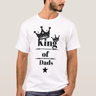King of Vaters Shirt Bold Crown Design Vatertag