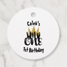 King of Wild One Gold Crown Jungle 1. Geburtstag