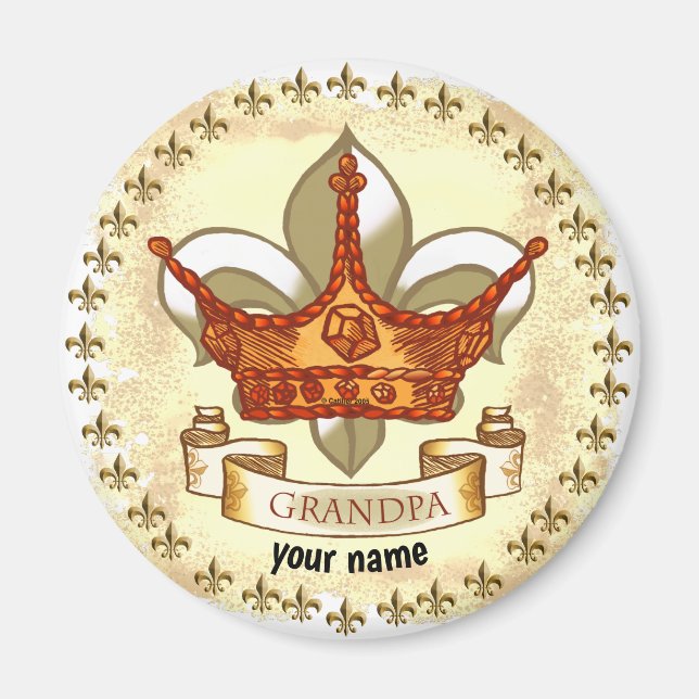 King Opa-Magnet Magnet (Vorne)