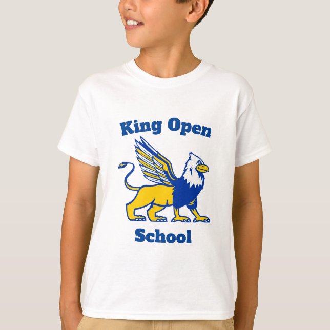 King Open T - Shirt - Kinder (Vorderseite)