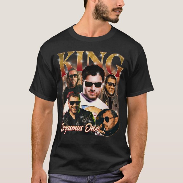 King Orgasmus One - German Rapper T-Shirt (Vorderseite)