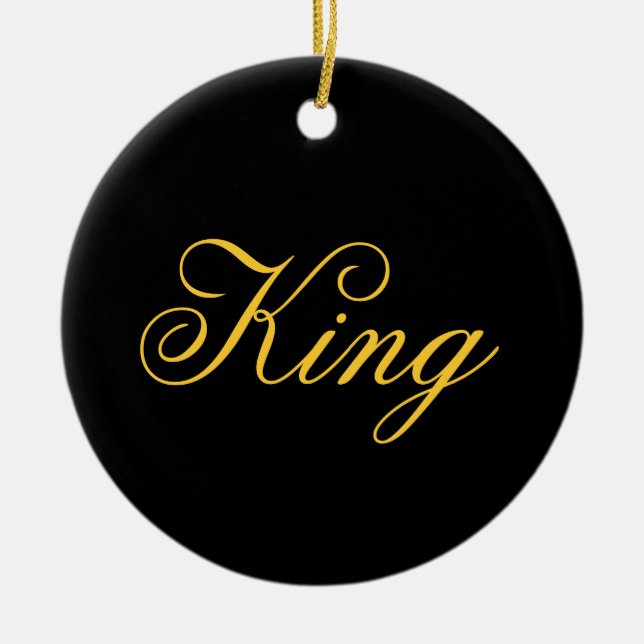 King Ornament (Vorne)
