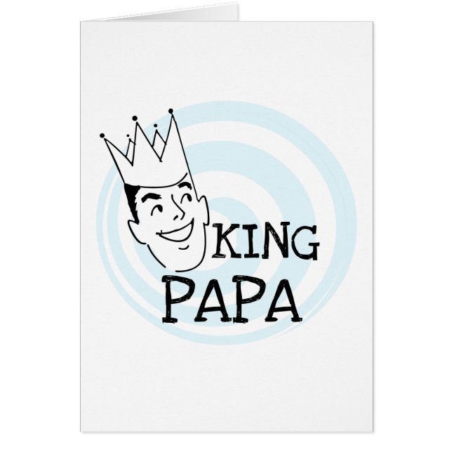 King Papa T - Shirt und Geschenke (Vorne)