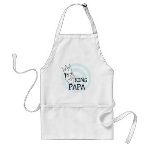 King Papa T - Shirt und Geschenke Schürze