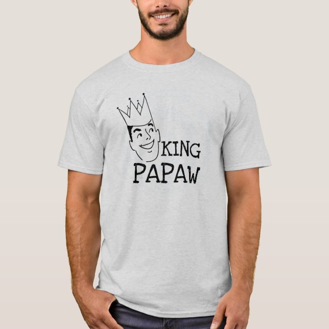 King Papaw T - Shirt und Geschenke (Vorderseite)