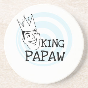 King Papaw T - Shirt und Geschenke Untersetzer