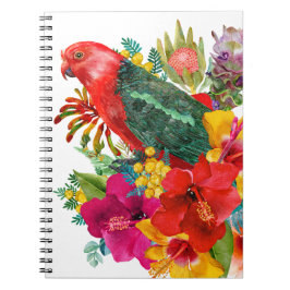 King Parrot Tropical Notebook Notizblock