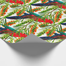 King Parrot Wrapping Paper