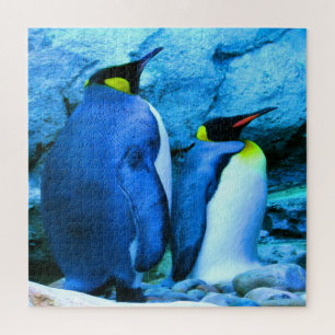 King Penguin Couple Puzzle