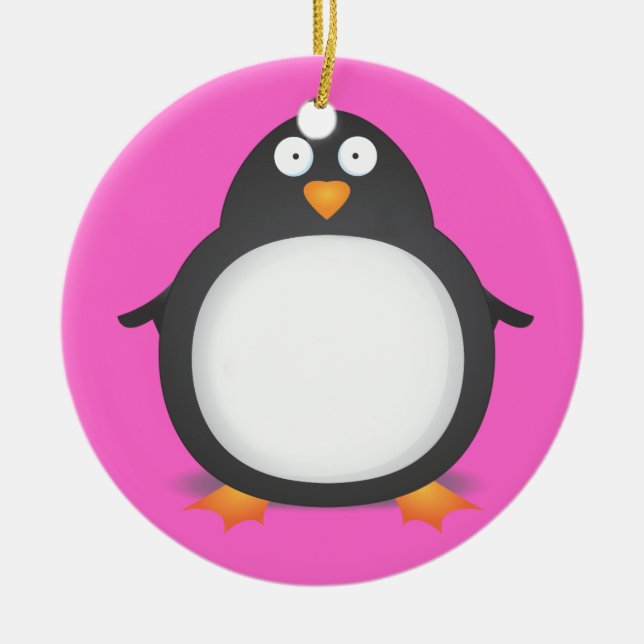 King Penguin Keramikornament (Vorne)