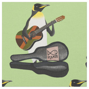 King Penguin Reggae Guitar Stoff