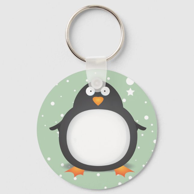 King Penguin Schlüsselanhänger (Vorderseite)