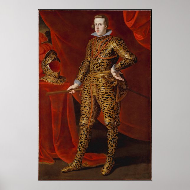 KING Philip IV in Parade Armor (1605-1665) Poster (Vorne)