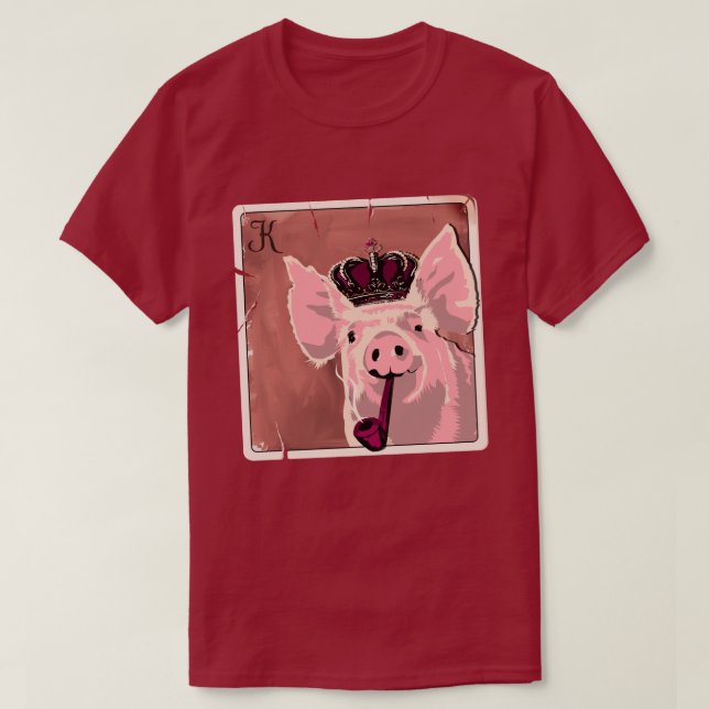 King Pig T - Shirt (Design vorne)