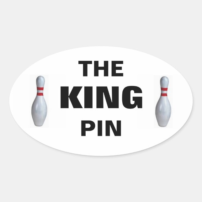 KING PIN Aufkleber (4) (Vorderseite)