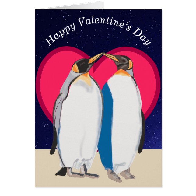King Pinguine und Rote Herzvalentine (Vorne)