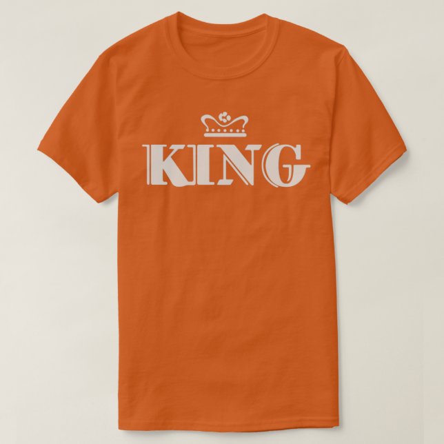 King Platten T-Shirt (Design vorne)