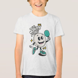 King Pong Kids-Shirt Tri-Blend Shirt