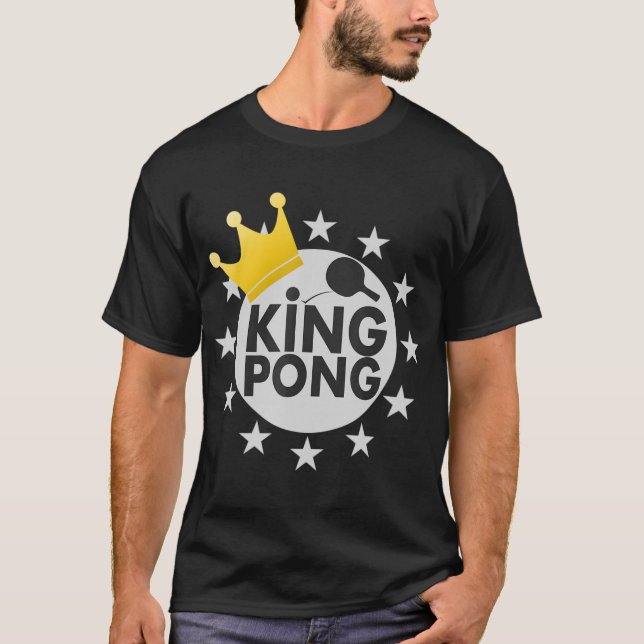 King Pong Ping Pong Champion T-Shirt (Vorderseite)