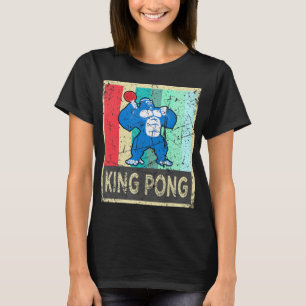 King Pong Ping Pong Gear Kleidung für Männer Fraue T-Shirt
